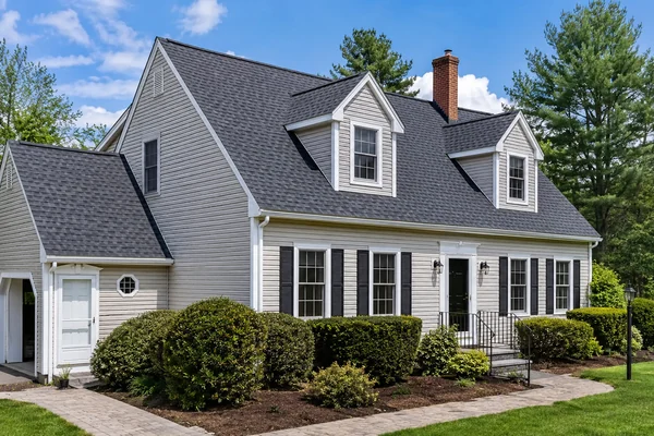 Completed GAF roof replacement on a Massachusetts home