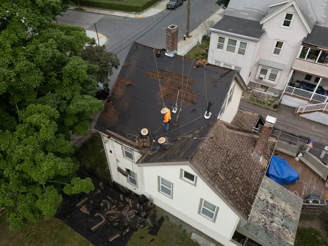Commercial flat roofing, EPDM and TPO, Quincy MA