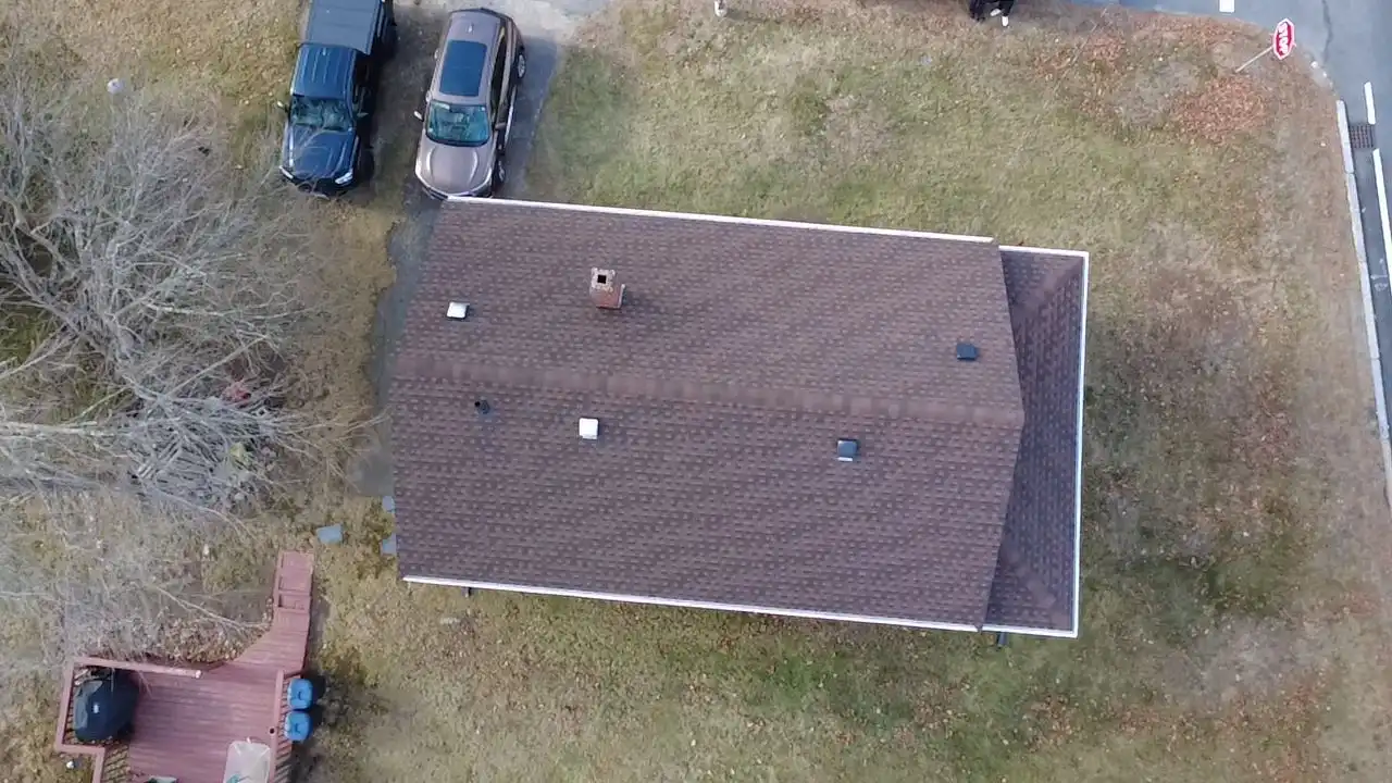 Roofing installation on a Quincy, MA home