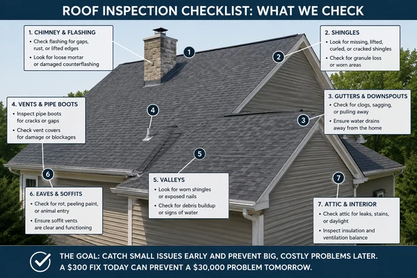 roof inspection checklist